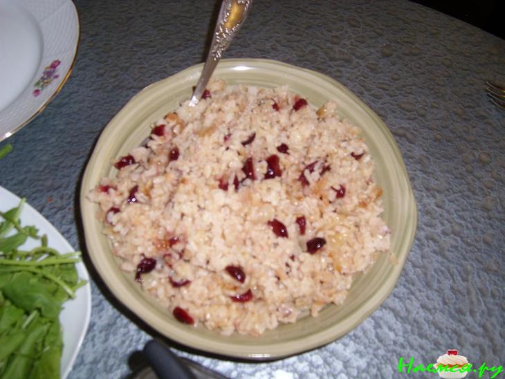 Плов с cranberry (клюква) Плов с cranberry (клюква)