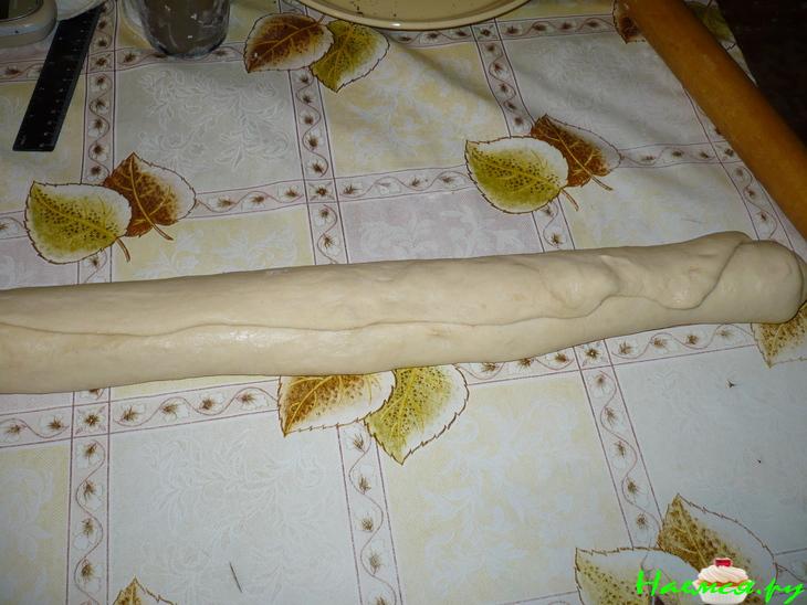 Пирог 'Розовый букет'