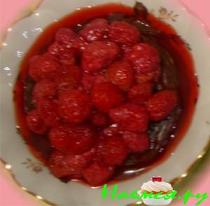 Шоколадно-клубничный десерт Шоколадно-клубничный десерт