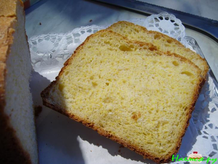 Тостовый сливочно-пшенично-кукурузный хлеб