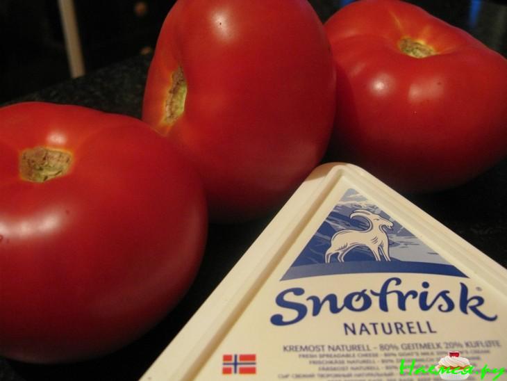 Ароматный томатный торт