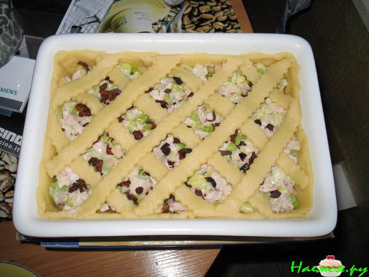 Пирог с курицей