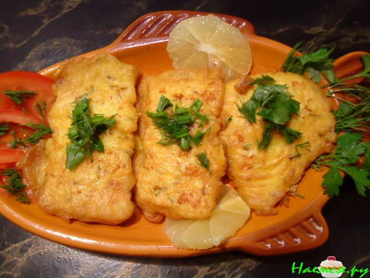 Рыба жареная в тесте Рыба жареная в тесте