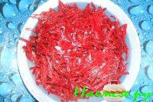 Салат из свеклы по-корейски Салат из свеклы по-корейски