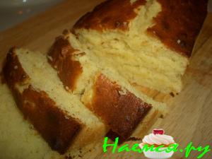 Лимонный ванильный кекс