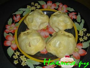 Манты с мясом