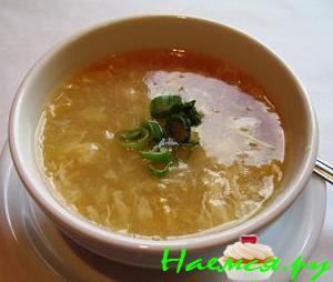 Рыбный суп со сладкой кукурузой