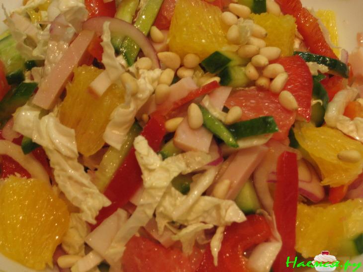 Салат Фруктово-овощной Салат Фруктово-овощной