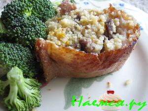 Утка с кус-кусом Утка с кус-кусом