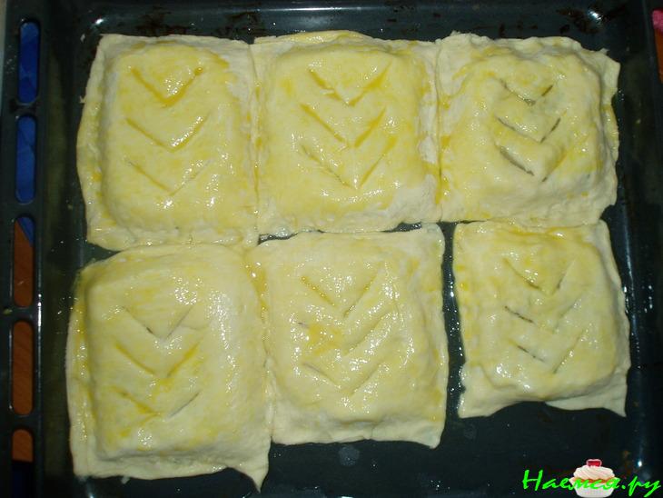 Слойки с картошкой