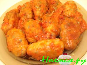 СУДЗУКАКЬЯ из фарша в винно-томатном соусе