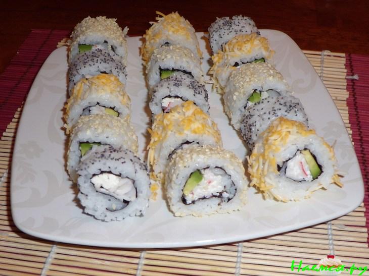 Суши ролы. Очень вкусно