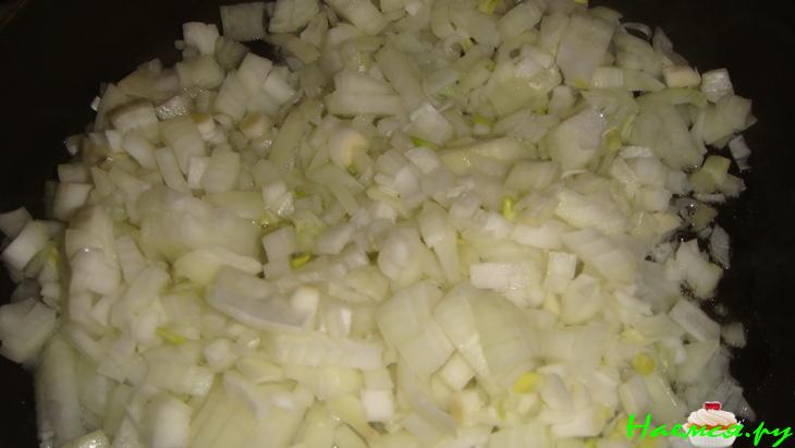 Пирог с сухими грибами