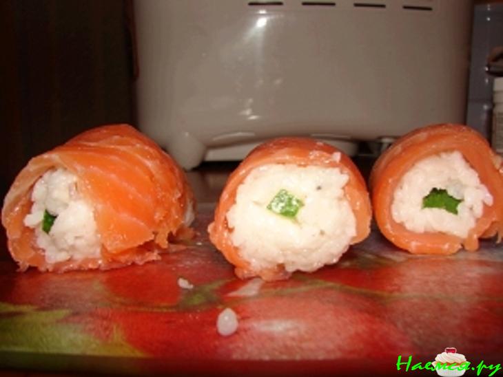 Рыбная закуска а-ля роллы