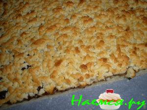 Пирог 'Неженка' со сливовым джемом