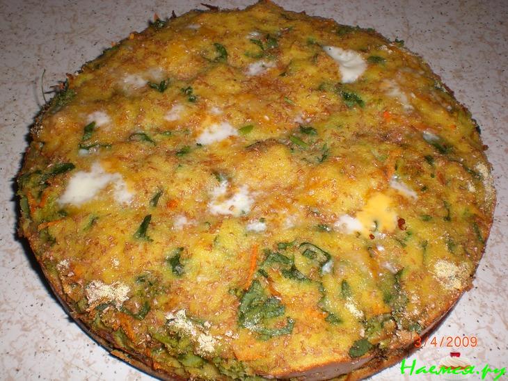 Слоеный пирог "Овощная соната"