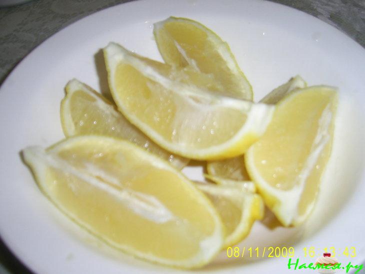 Песочный пирог с лимонной начинкой 