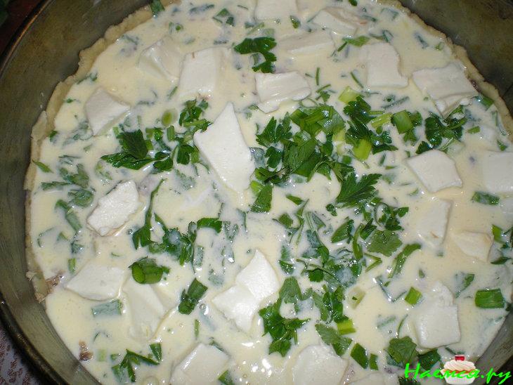 Пирог "Копченный аромат" Пирог "Копченный аромат"