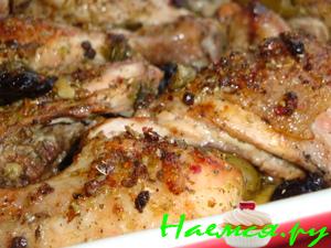 Курица. Из духовки. Вкусно-ароматная