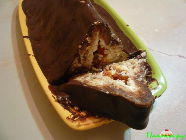 Торт "Шалаш" творожный