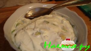 Салат "Свежесть" с редисом, кольраби и авокадо