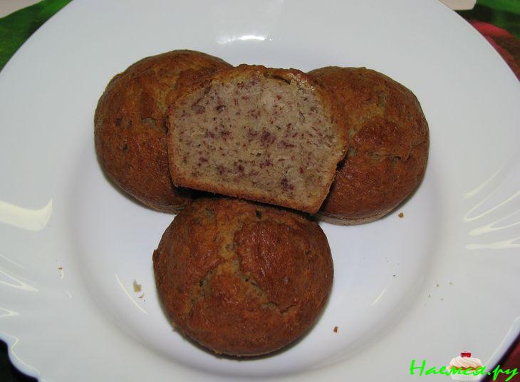 Банановые маффины (самые любимые)