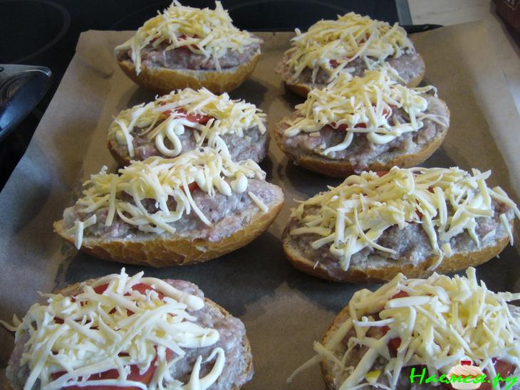 Булочки с фаршем 