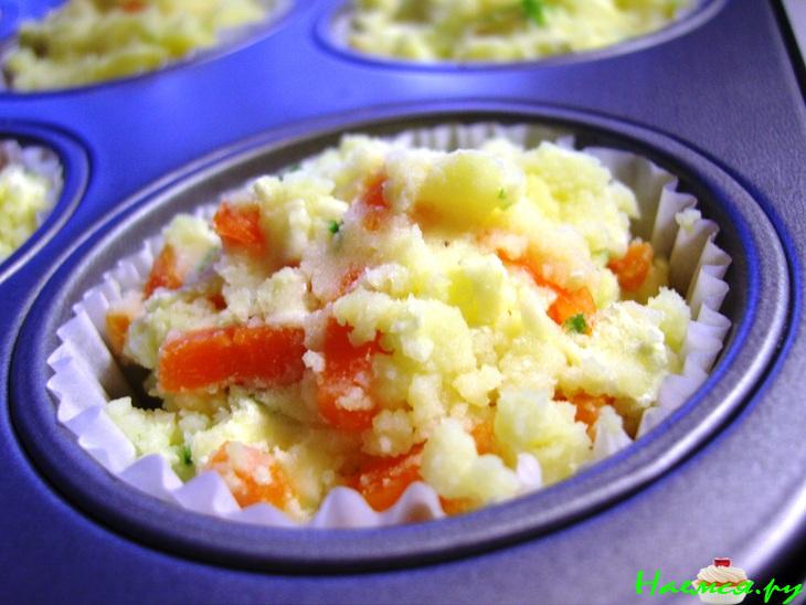 Картофельное пюре с морковкой и сыром Картофельное пюре с морковкой и сыром