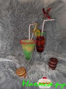 Коктейли "Фруктовое и лимонадное сорбе"