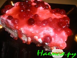 Клюквенный десерт Клюквенный десерт