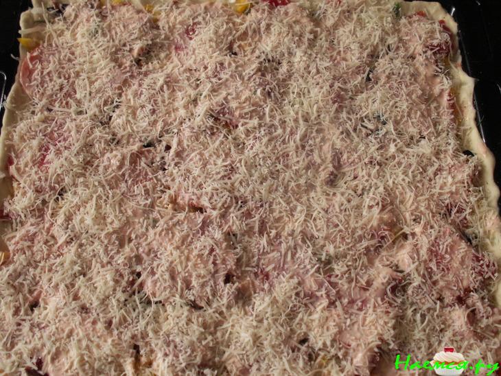 Пицца на скорую руку (с тушенкой)