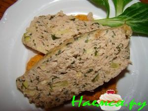 Паштет из индейки со сливками и каперсами Паштет из индейки со сливками и каперсами