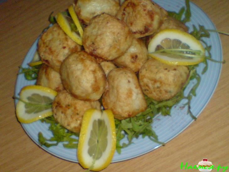 Фрикадельки из трески