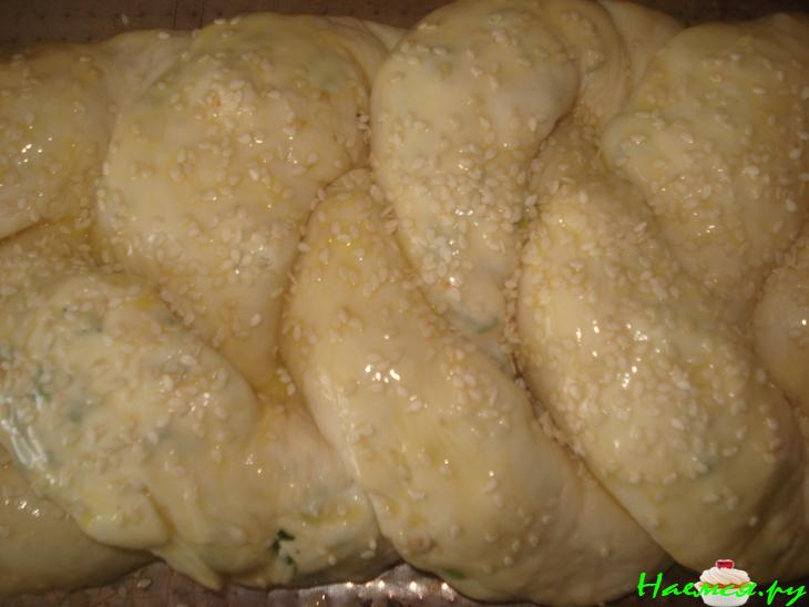 Сырная плетенка