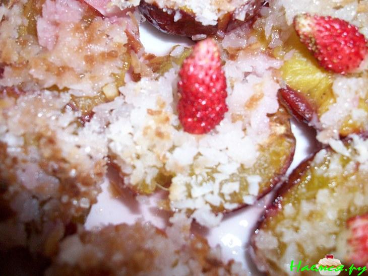 Сливы запеченные в вине