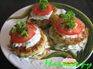 Пироженки из кабачков