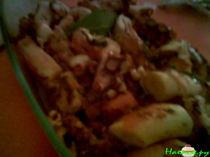 Осьминог в собственном соку