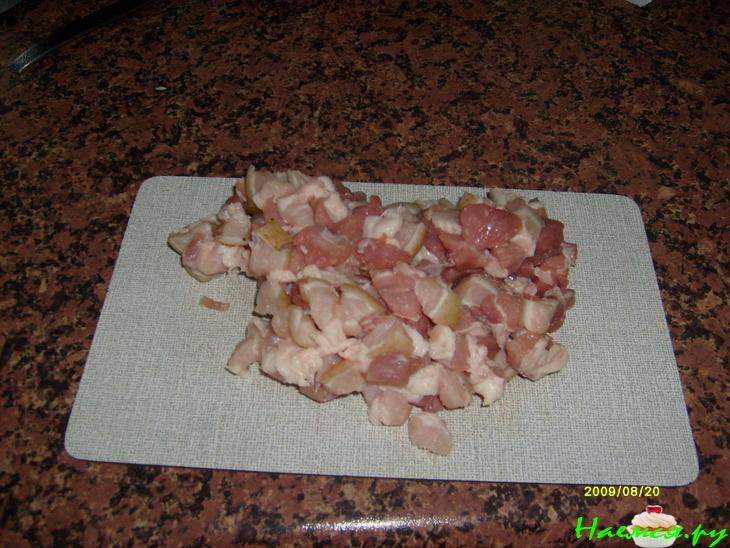 Быстрый пирог с капустой и свиной грудинкой Быстрый пирог с капустой и свиной грудинкой