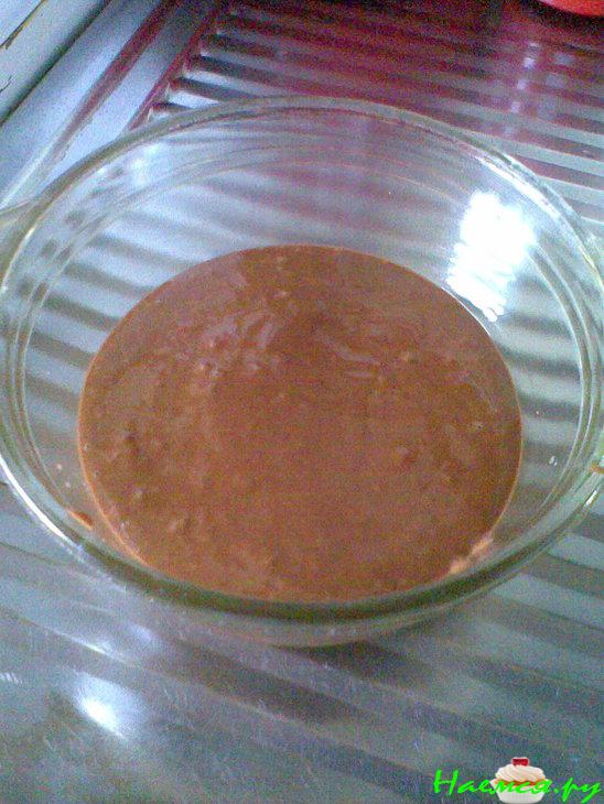 Шоколадный торт с кремом за 10 минут