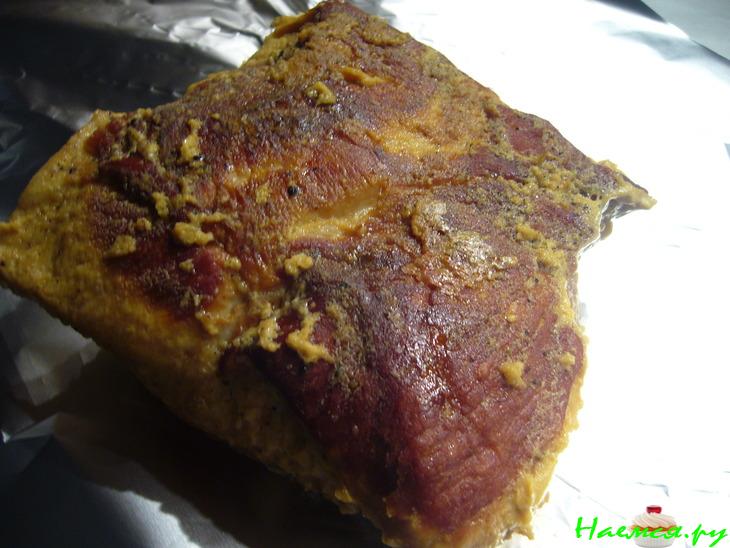 Свинина тушеная в молоке