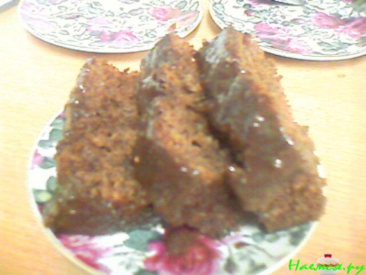 Шоколадно-банановый кекс Шоколадно-банановый кекс