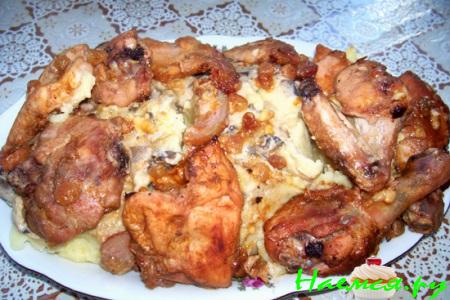 Курица в пиве