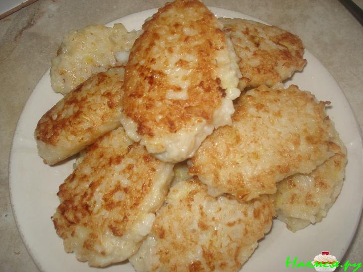 Котлеты из кальмаров с рисом Котлеты из кальмаров с рисом