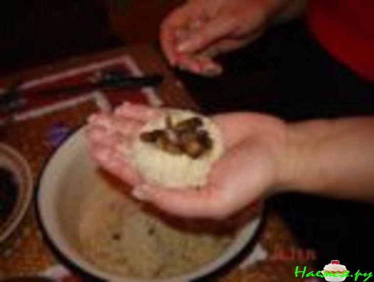 Тельное с грибами