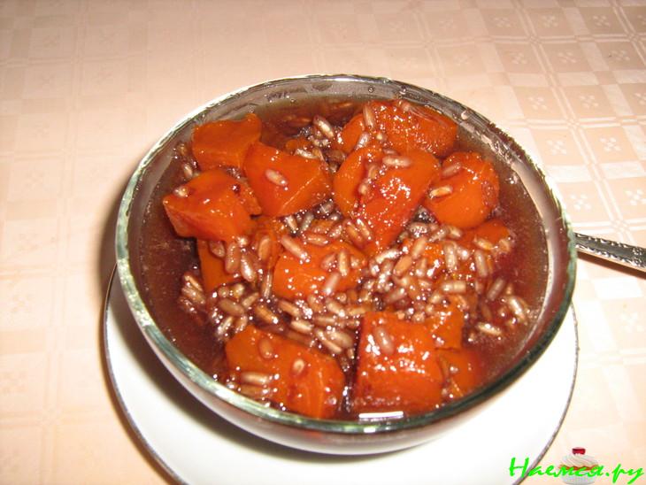 Лечери - тыква в виноградном соке