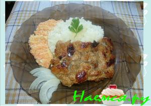 "Плетёная отбивная"