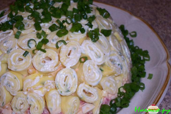 Салат праздничный "Шарлотка"