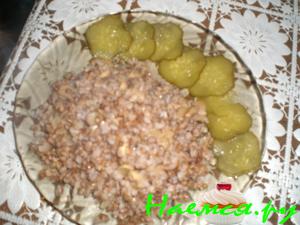 Гречневая каша с грибами