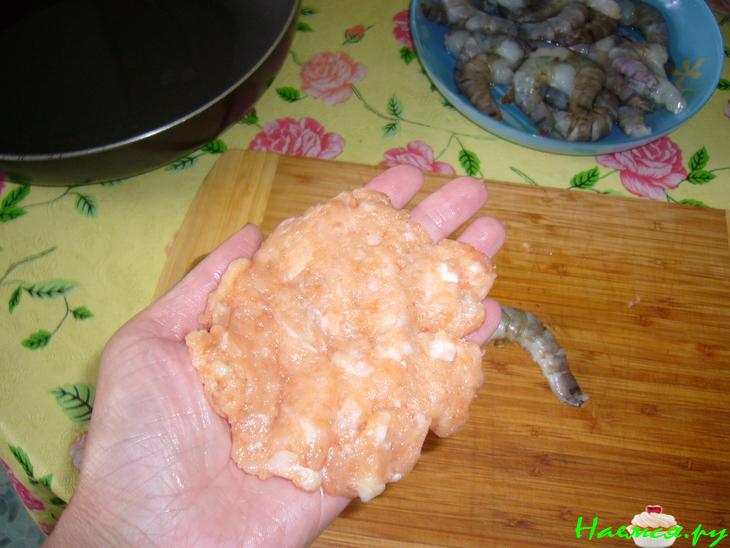 Зразы рыбные из сёмги и пангасиуса Зразы рыбные из сёмги и пангасиуса