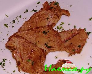 Мясо запечённое в соли...